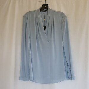 Kobi Halperin Nellie Silk Blouse – Sky Mist – Size M – NWT